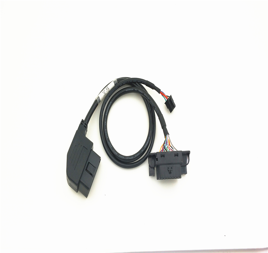 OBDII 16P J1962公对称Molex 3.0 2 * 5P公+ +公母Y型电缆。车辆检查电缆